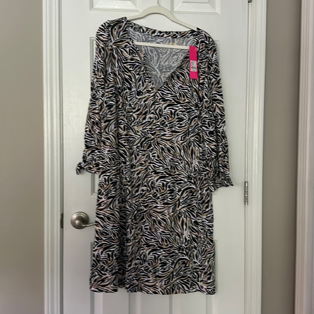 Lilly Pulitzer 1/4 sleeve dress